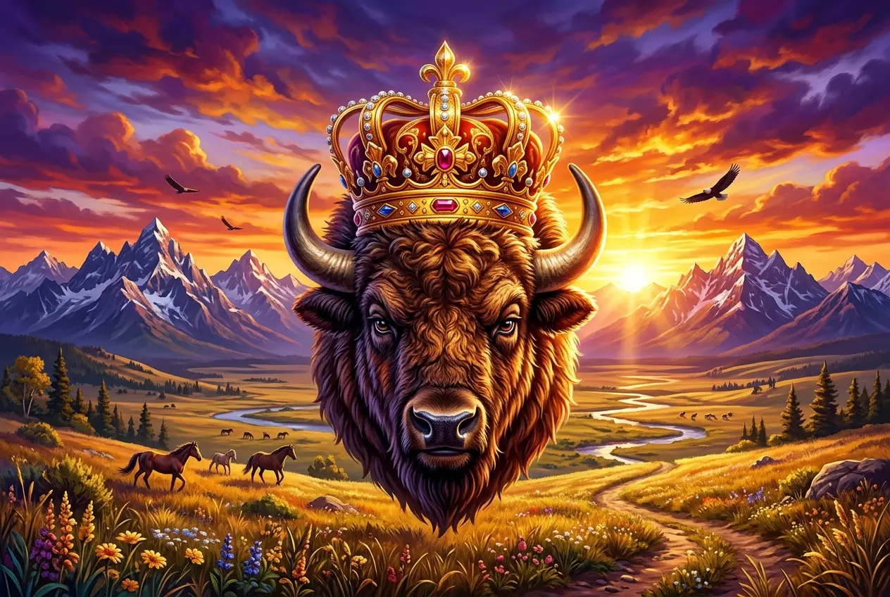 Buffalo King Megaways slot cover
